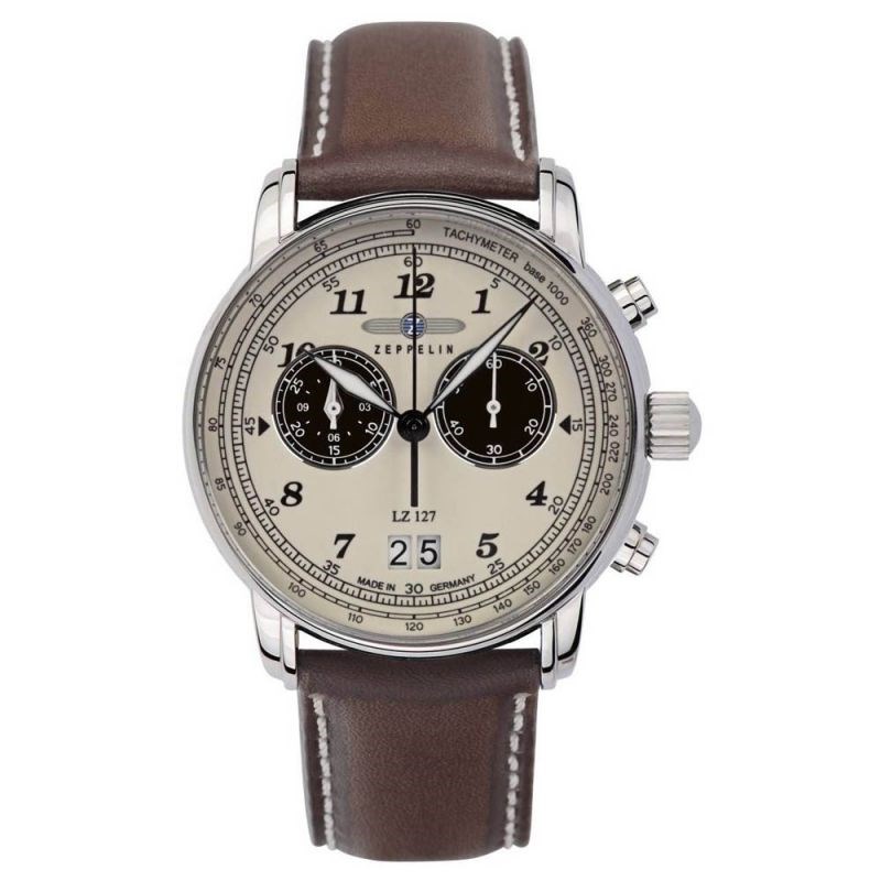 Montre Zeppelin Quartz - Beige - 40 mm - 8684-5