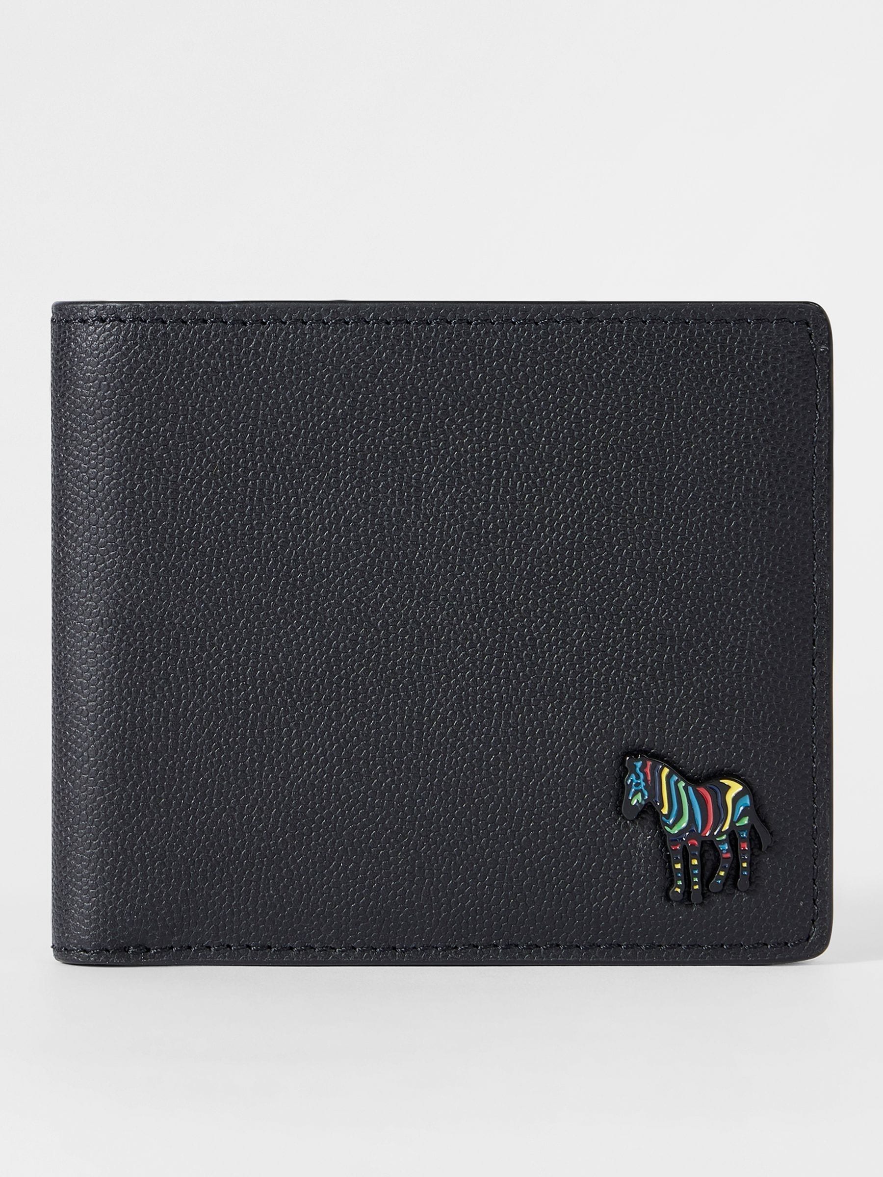 PS Paul Smith Logo Billfold Black Wallet