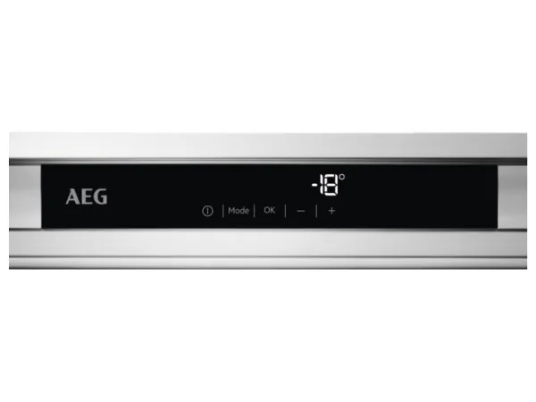 AEG ABE818E6NC - Fryser - stående - til indbygning - niche - bredde: 56 cm - dybde: 55 cm - højde: 178 cm - 204 liter - Klasse E - hvid