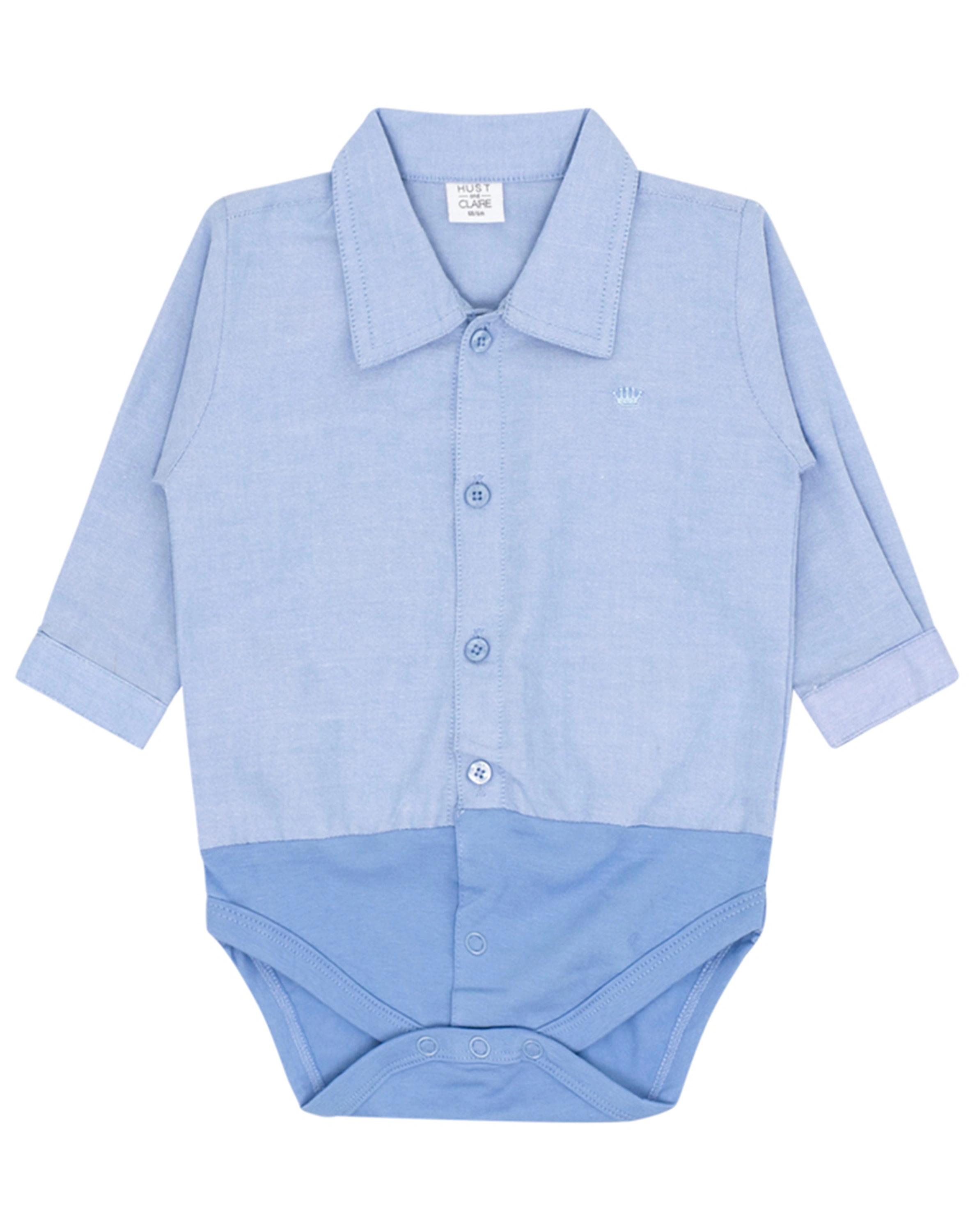 Hemd-Body BIRGER in hellblau