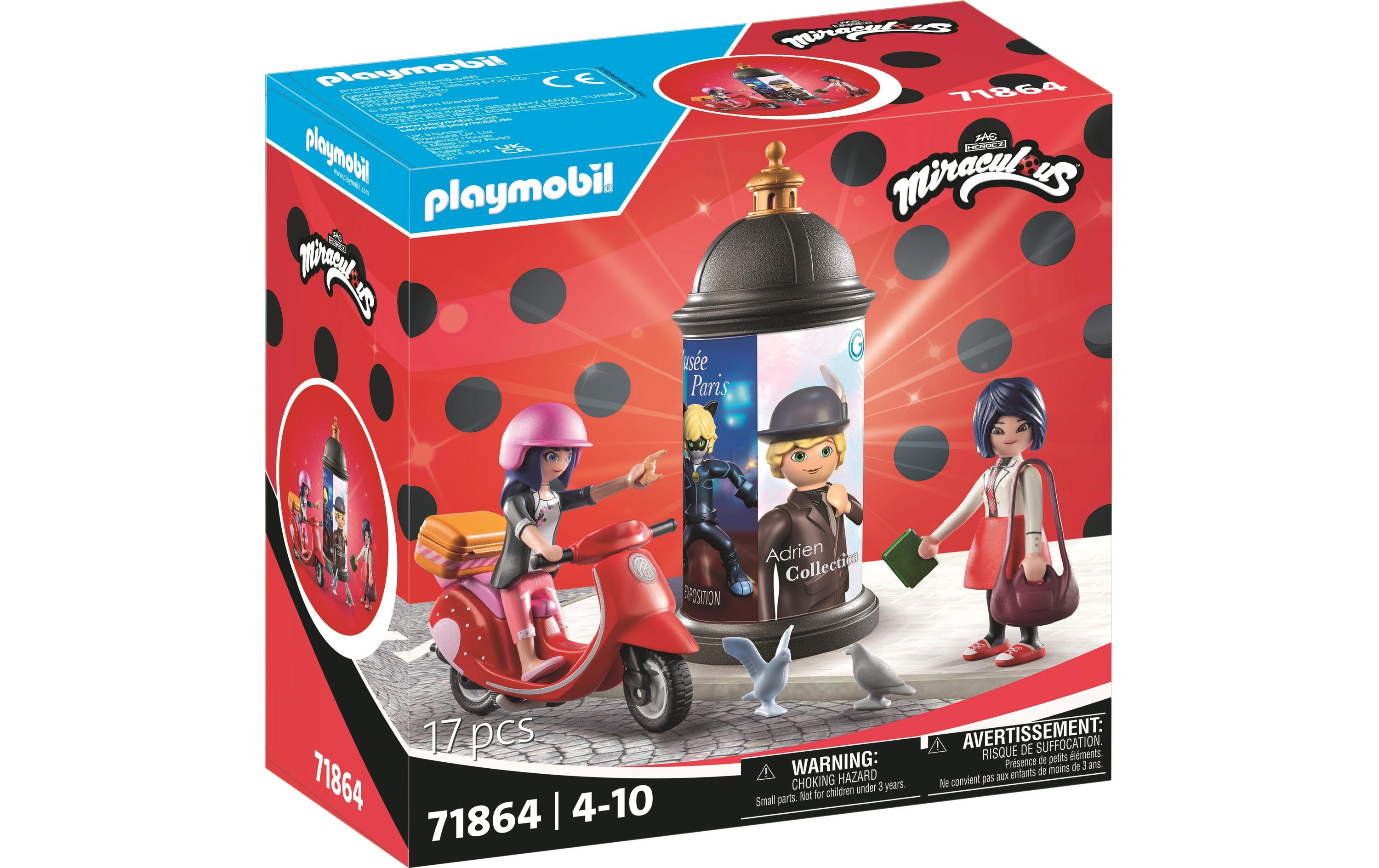Miraculous Rollerfahrt durch Paris 71864Spielset mit Accessoires