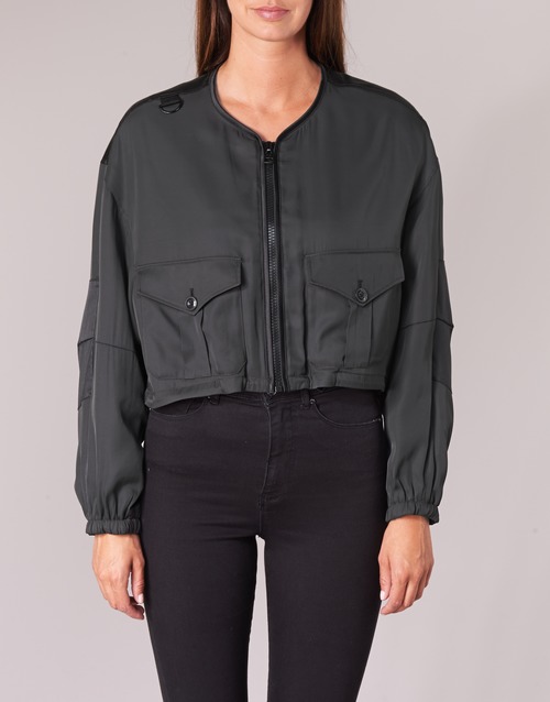 G-Star Raw - RACKAM OS CROPPED BOMBER - Noir