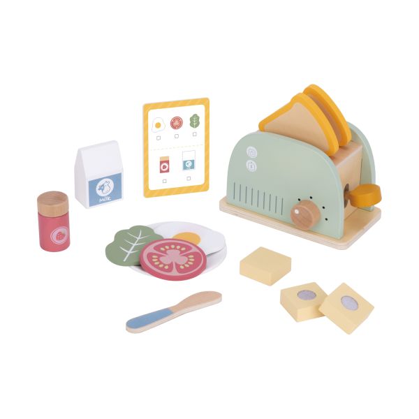 Tooky Toy Broodrooster - Hout