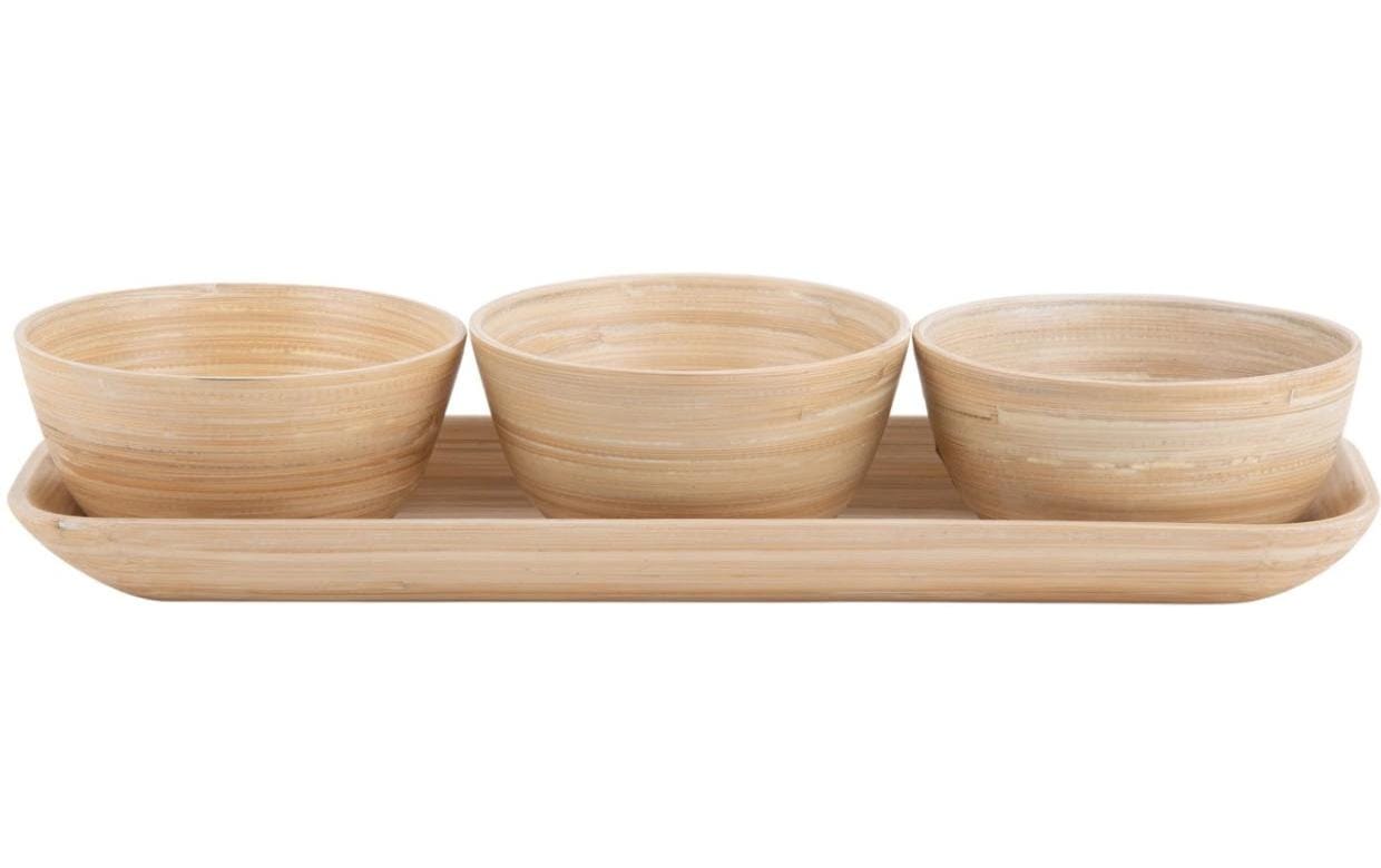Snackschale Puro 4-teilig, NatureSnack Set