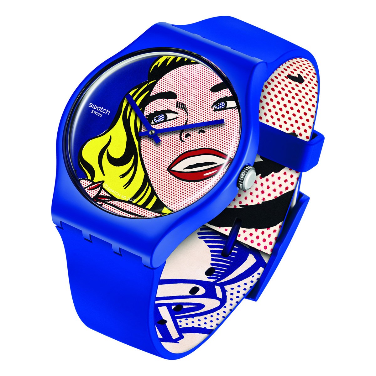 Montre Swatch Art Journey 2023GIRL BY ROY LICHTENSTEIN, THE WATC