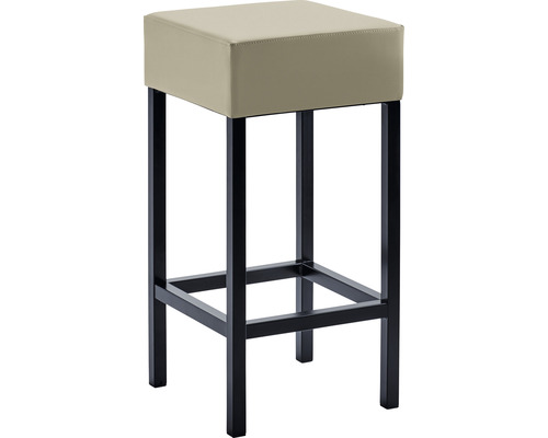 Barkruk Mayer Zitmeubelen 1113 34 x 34 x 65 cm Staal zwart/taupe