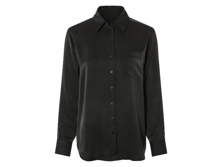 Satijnen dames blouse