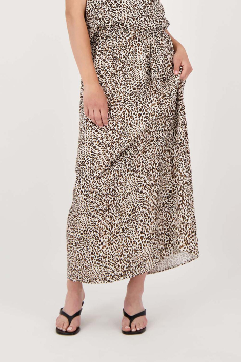 Zusss camel dames rok