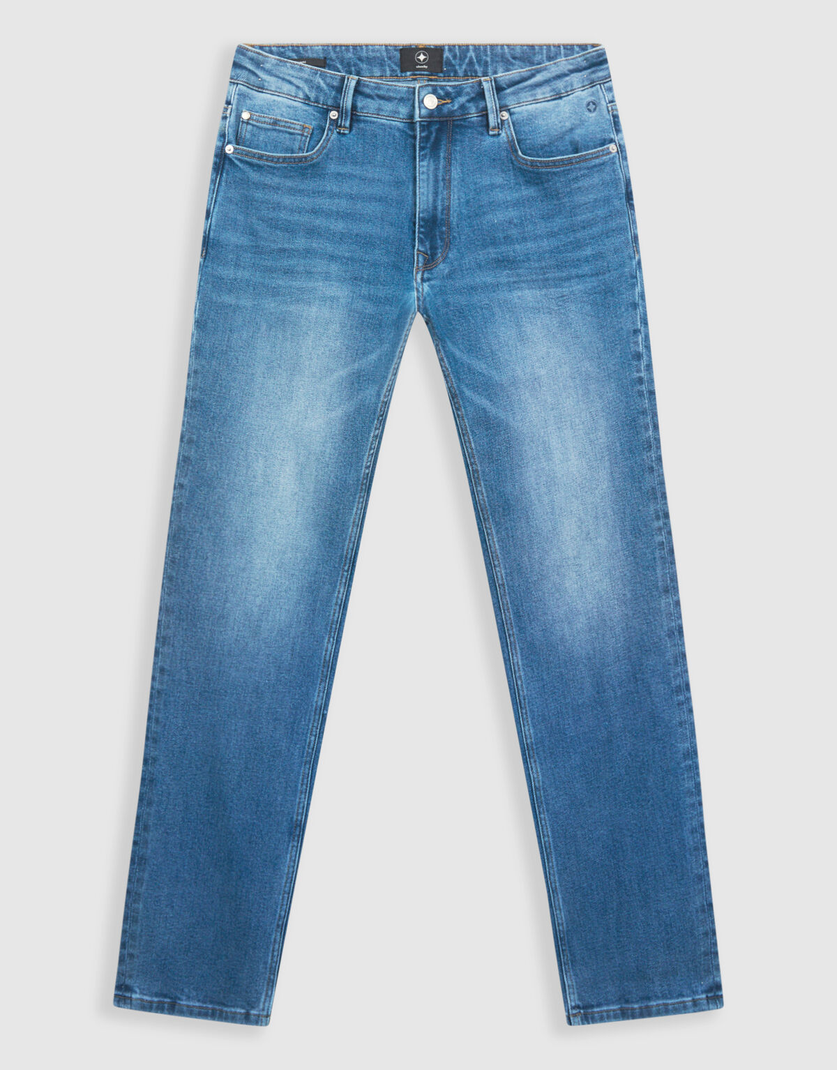Slim Straight Fit Jeans Mediumstone L32