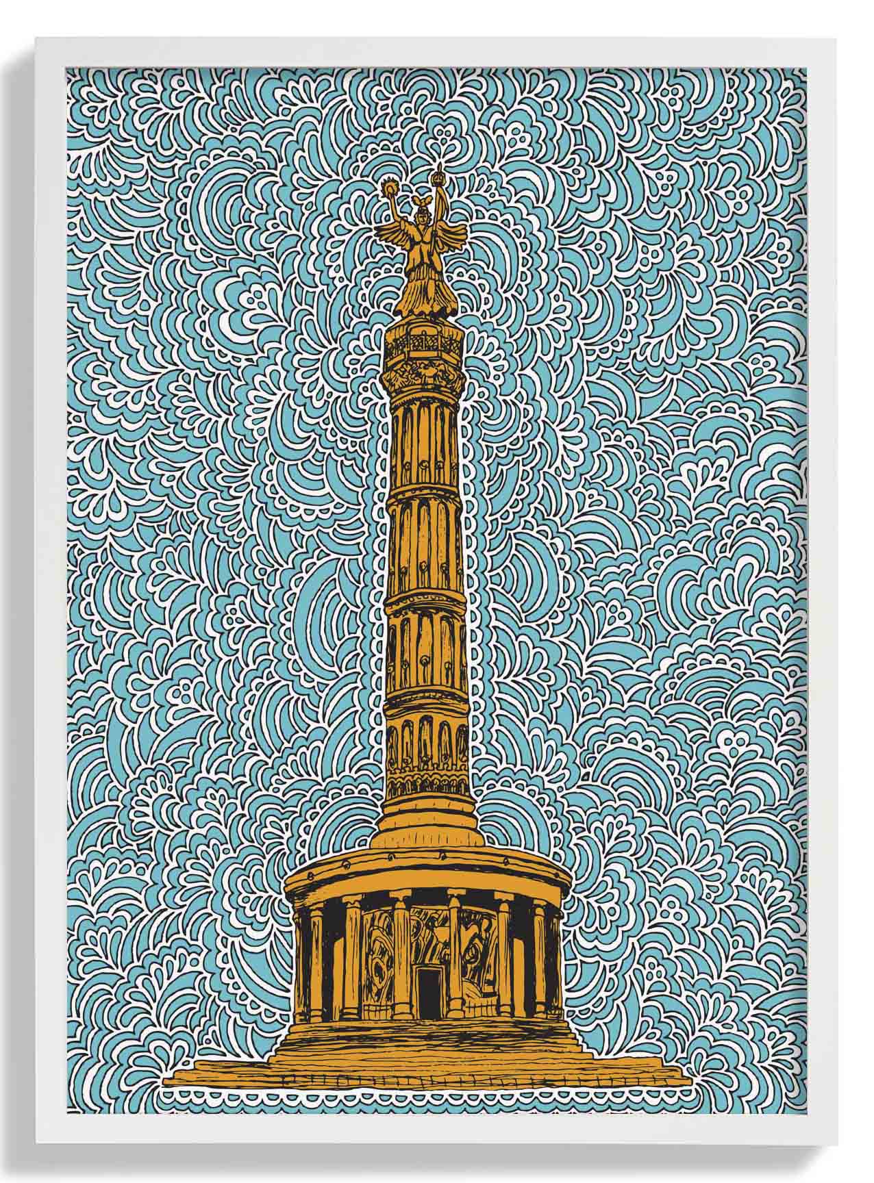 Berlin Siegessaeule von Kaitlyn Parker