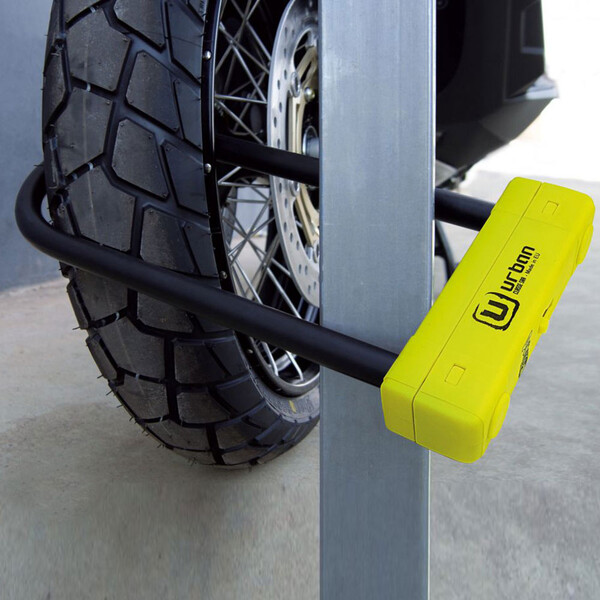 Urban - Antivol U Ø18 - 120 x 310 mm UR120310 - SRA Jaune / Noir