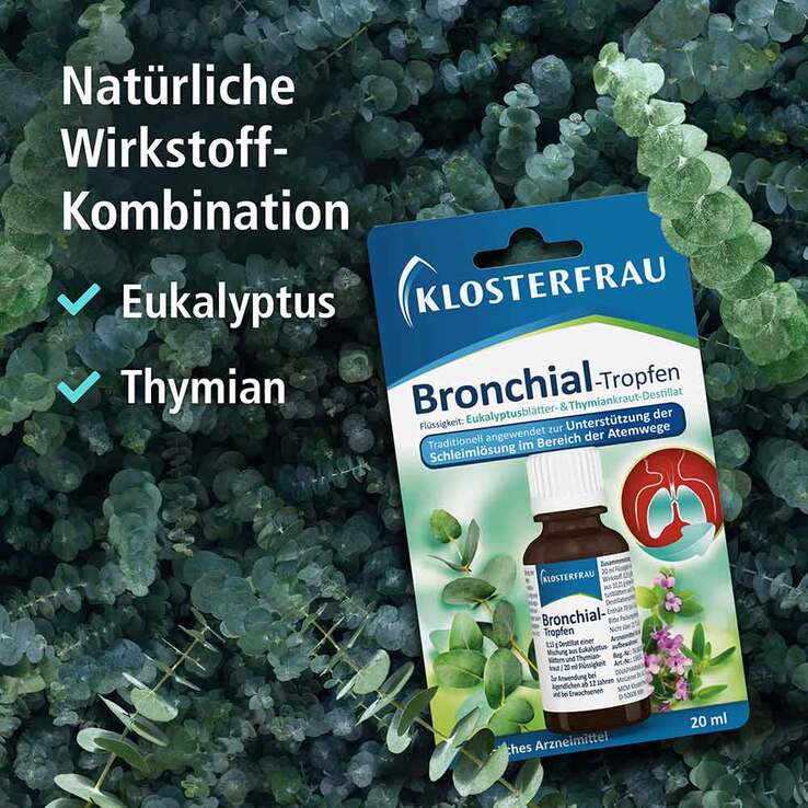 Klosterfrau Bronchial-Tropfen, 20 ml