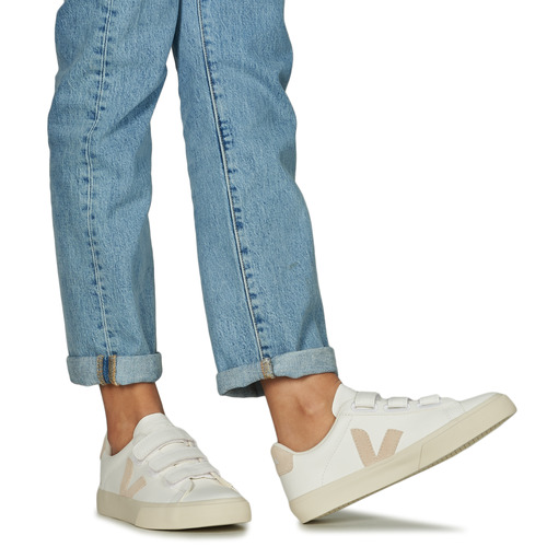 Veja - RECIFE LOGO - Blanc / Rose