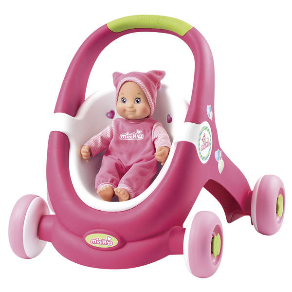 Baby Walker Porteur Poussette Minikiss Poupon