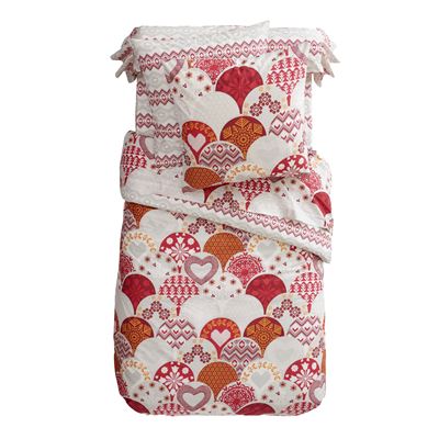 Linge de lit enfant motif écailles - BECQUET CRÉATION