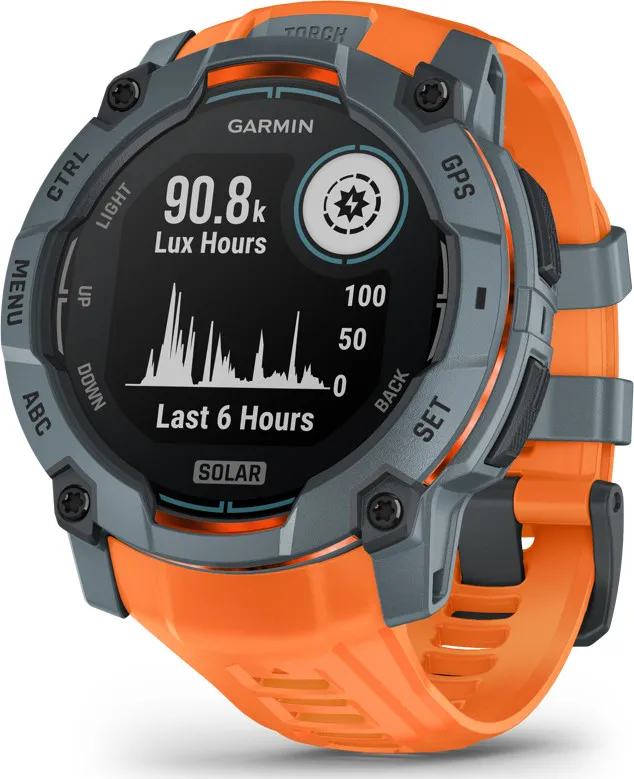 Garmin Instinct 3 Solar Twilight Bezel W/Solstice Band