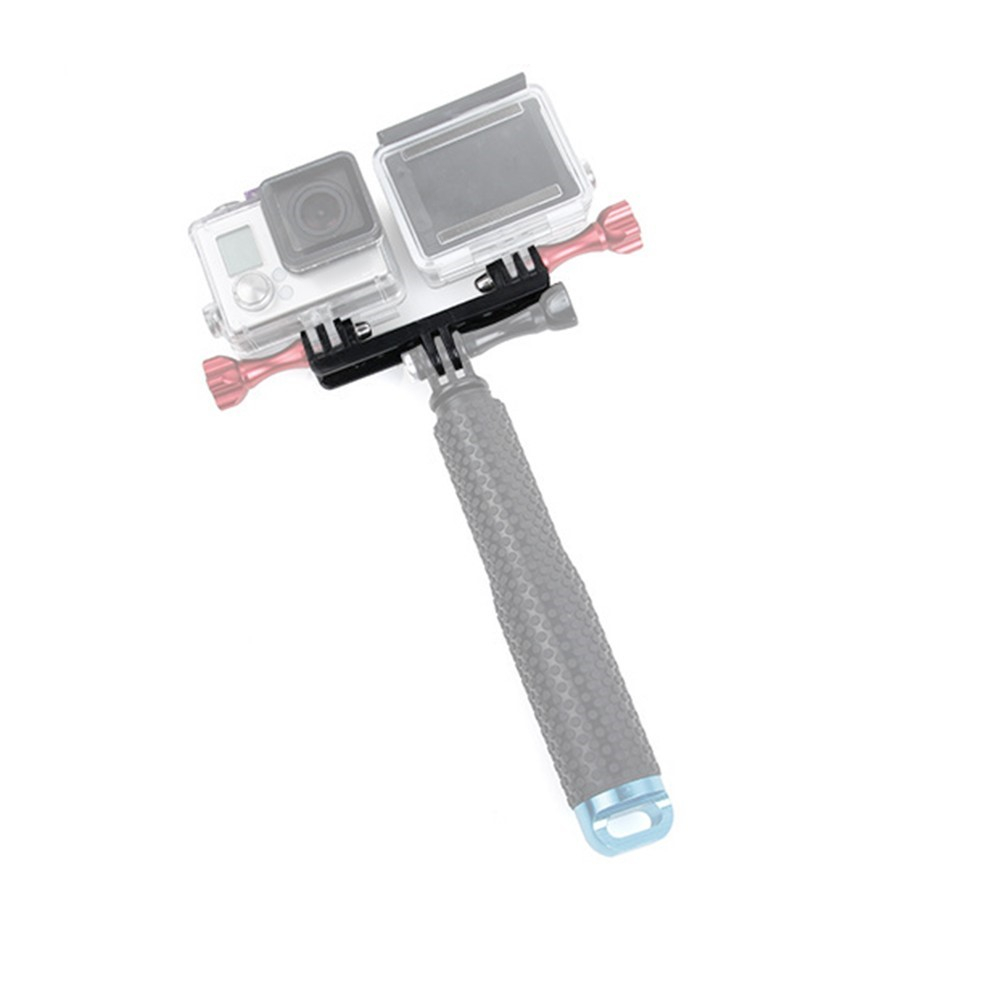Dual Stativ Mount Adapter Halterung für GoPro - Schwarz