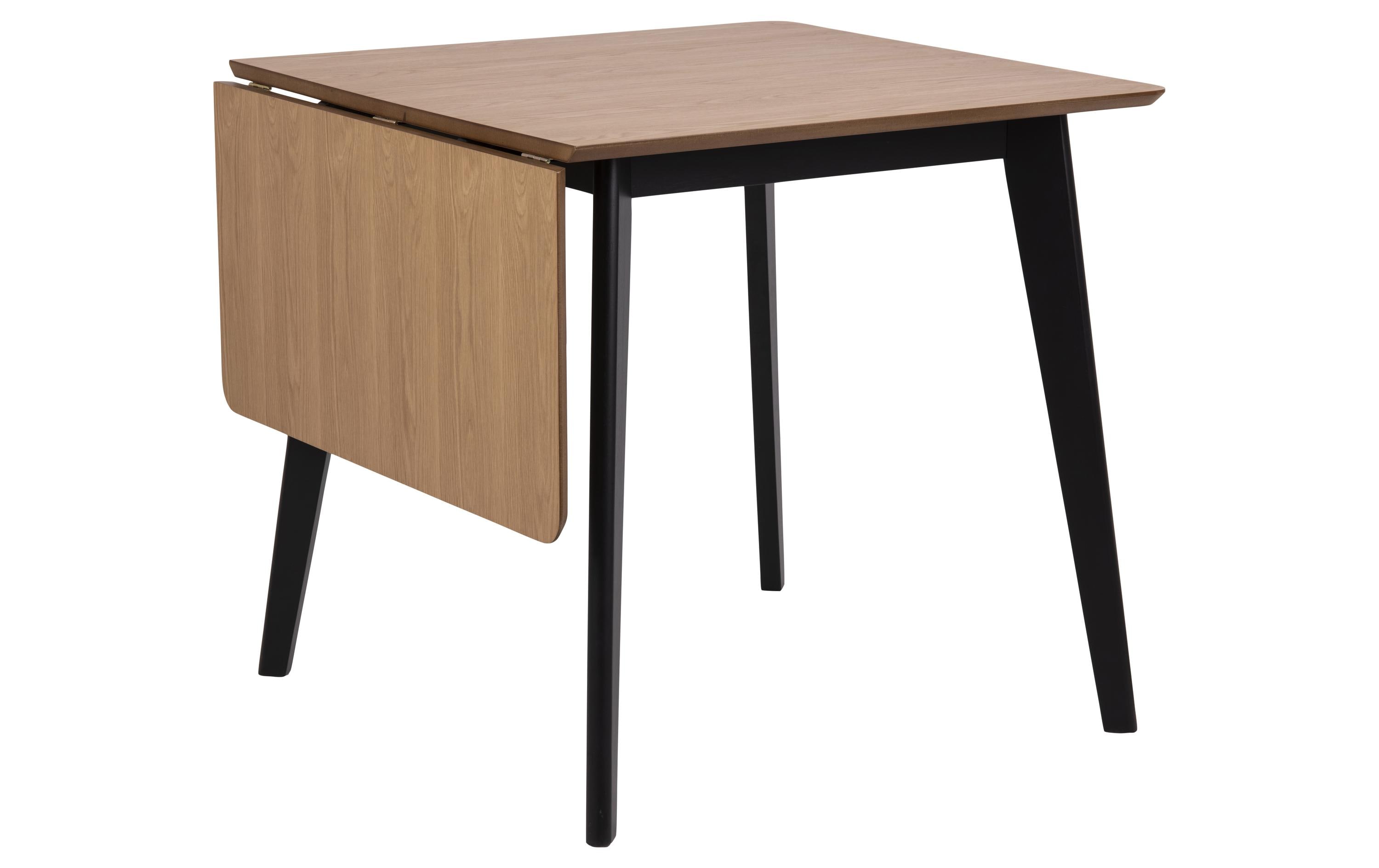 Tisch Roxby Nature/Schwarz<br>Esstisch mit Verlängerung