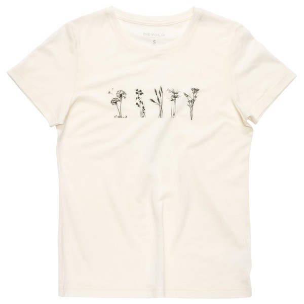 Devold - Women's Classic Flowers Tee - Haut en mérinos
