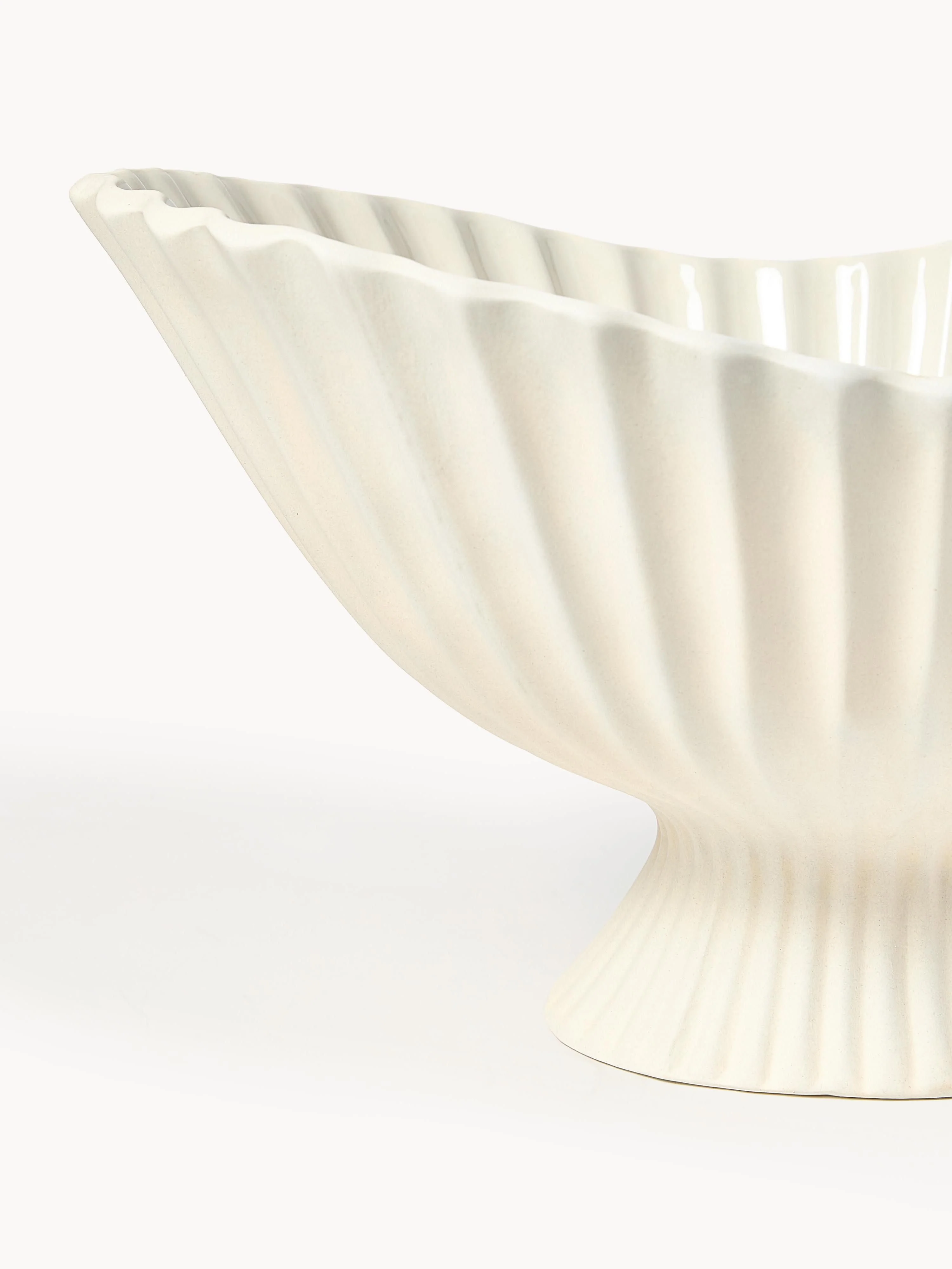 Decoratieve schaal Fountain van keramiek, B 41 cm