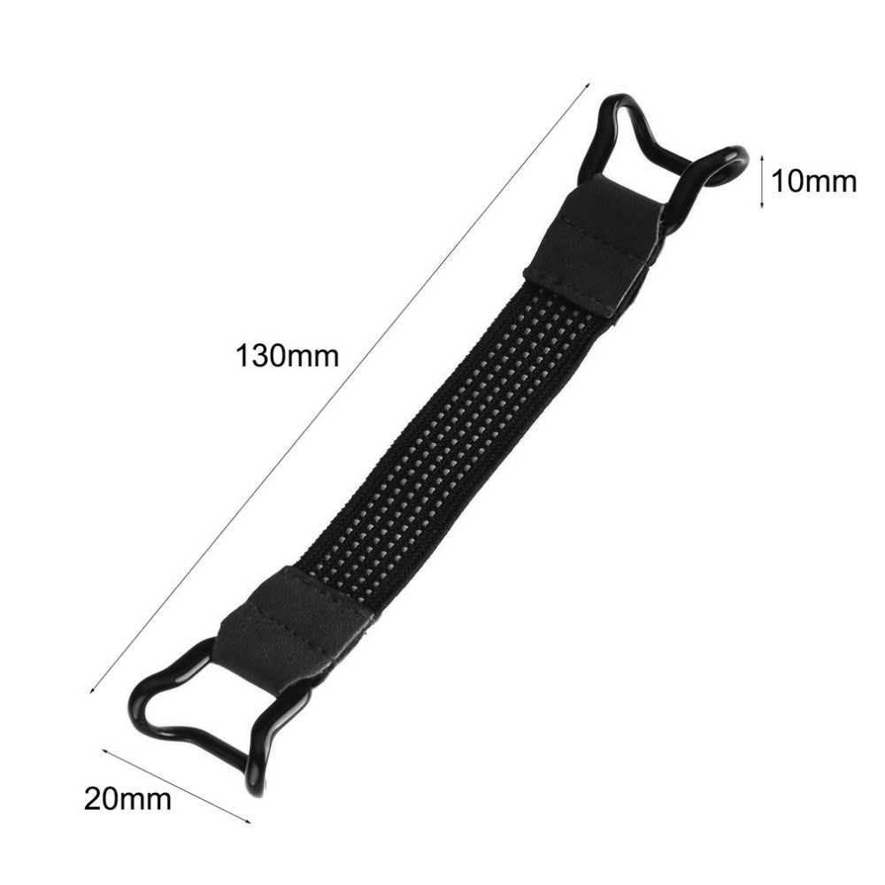 Elastische Finger Griff Gummiband Halterung für Handy / Smartphone - Schwarz