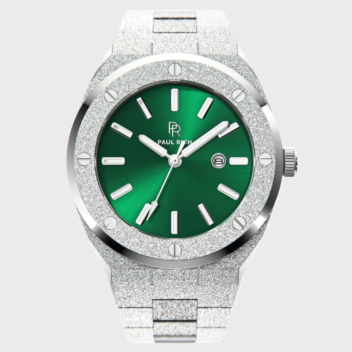 Montre Frosted Emperor 45mm Emerald