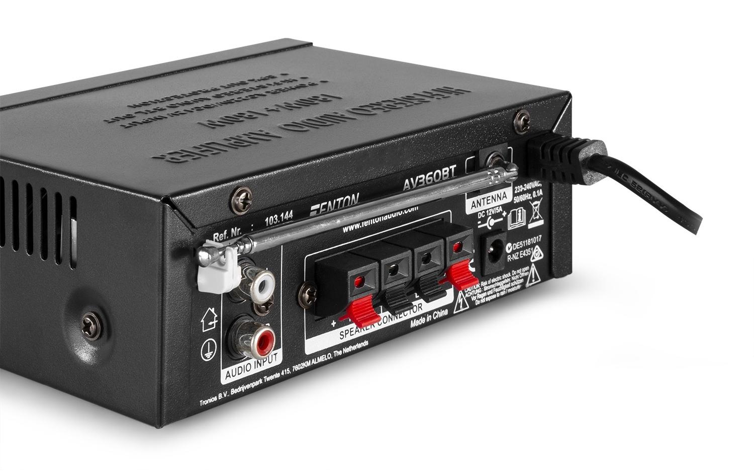 Stereo-Verstärker AV360BTStereo-Verstärker 80 W RMS
