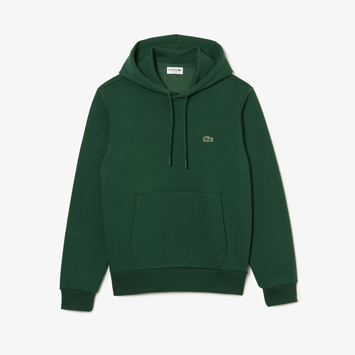 Moletom com capuz de algodão LACOSTE