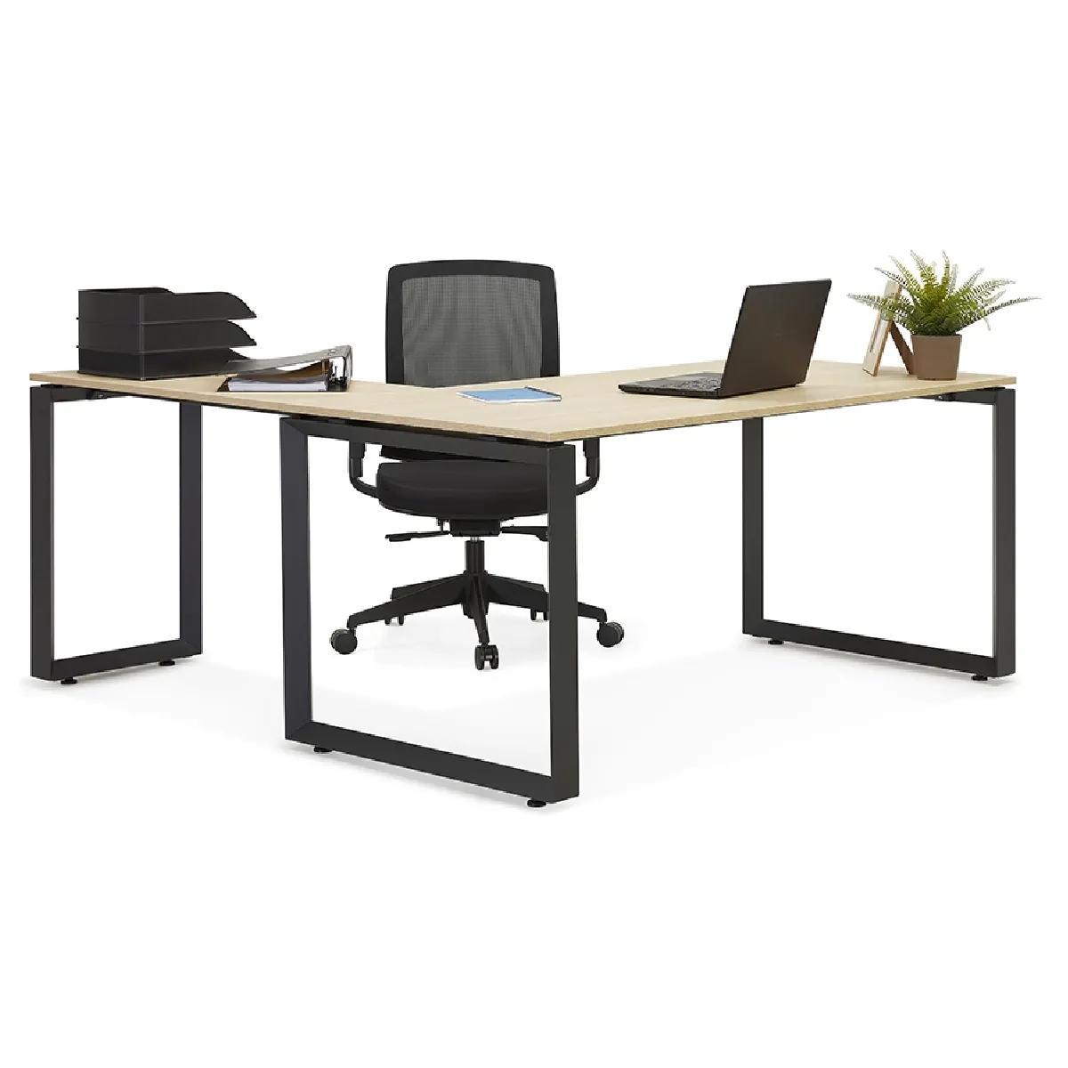 Alterego BAKUS - Bureau d'angle 160 cm - Blanc