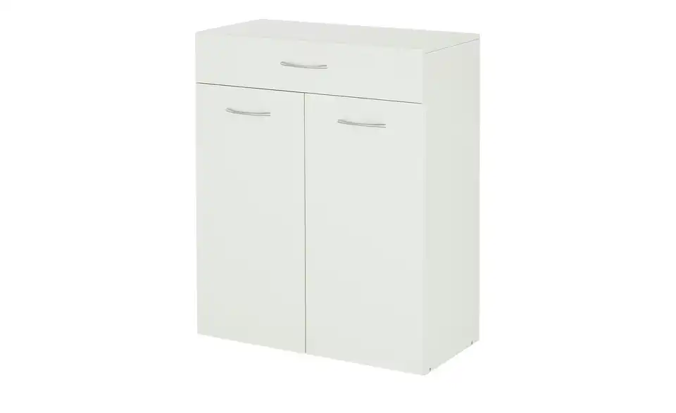 Kommode mit Wäschebox Multischrank-System 80 cm Weiß