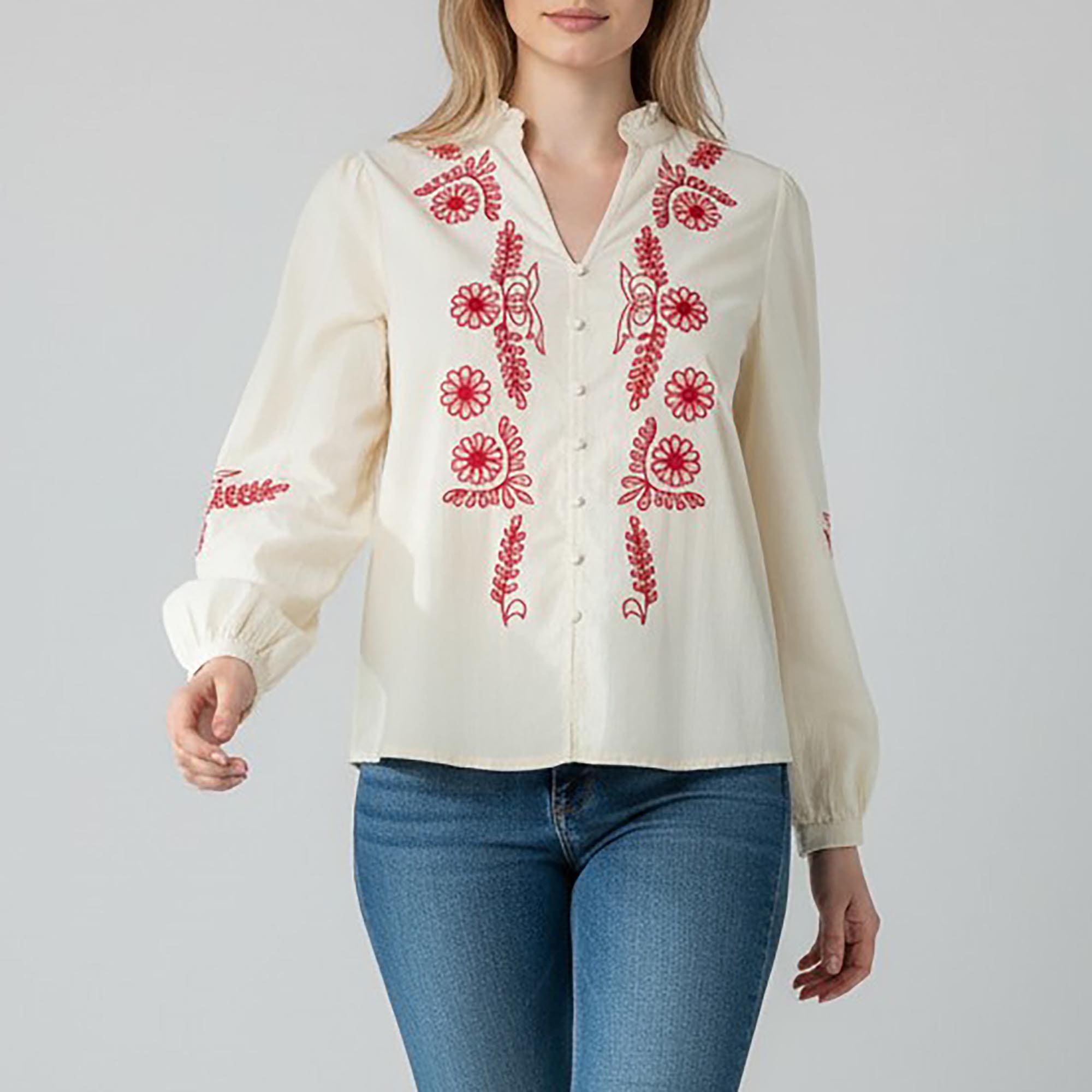 Blouse Femme ecru