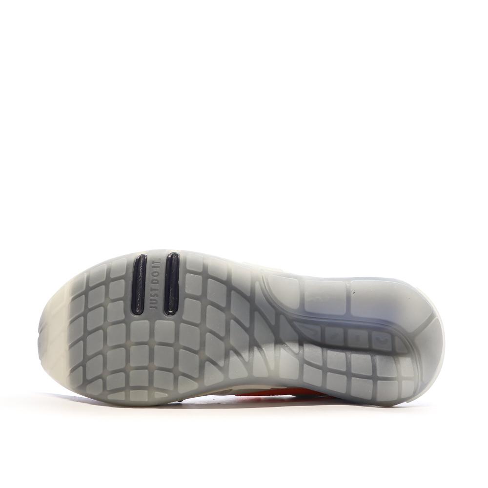 Nike Baskets Blanc/Noir/Orange Garçon Nike Air Max