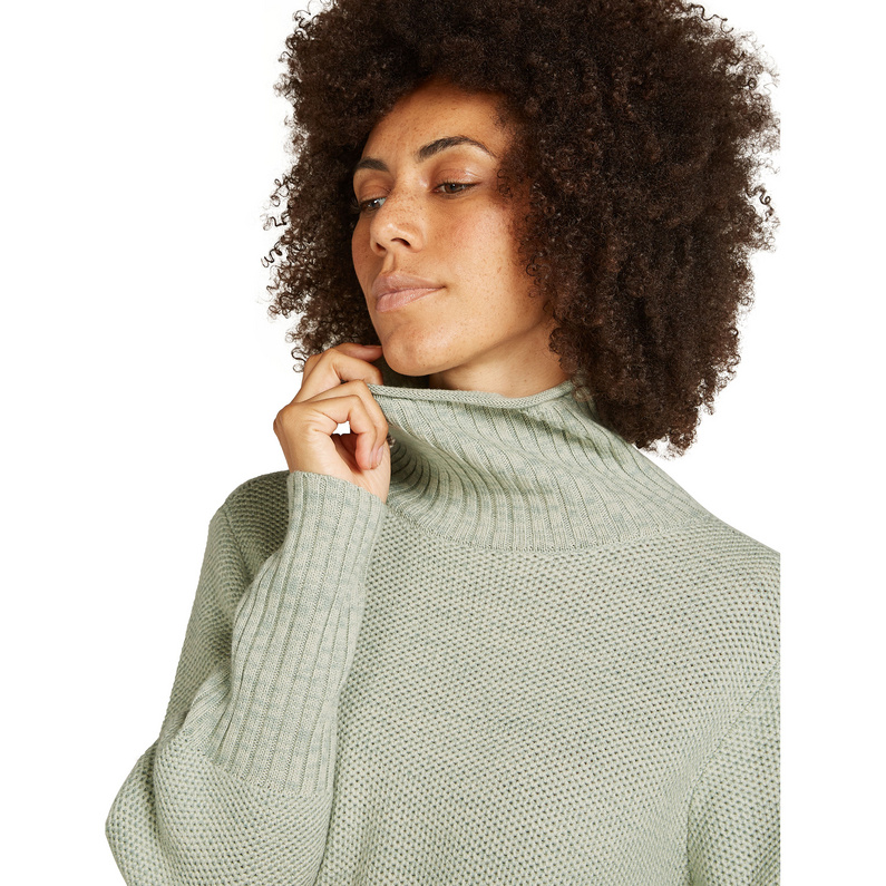 Icebreaker Damen Seevista Funnel Neck Pullover