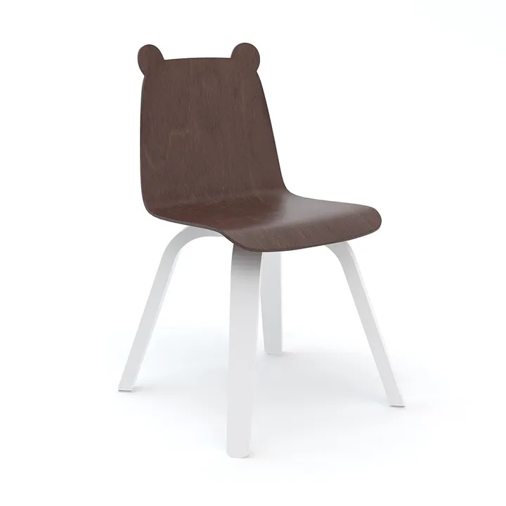 Oeuf NYC Chaises Play ours - Lot de 2 | Noyer