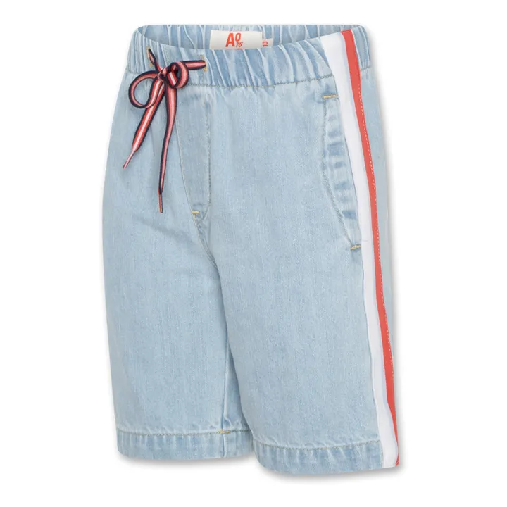AO76 Bermuda Louis | Denim bleached