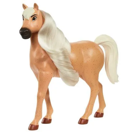 Mattel Spirit Pferd (ca. 20cm), beweglicher Kopf, lange Mähne, 1 Stück, 5-fach sortiert