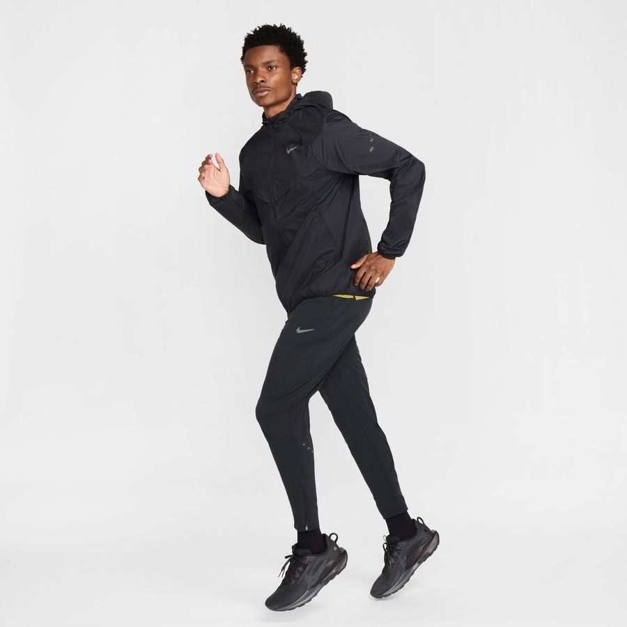 Nike Pantalon de running Dri-FIT Stride Woven - Noir/Argenté