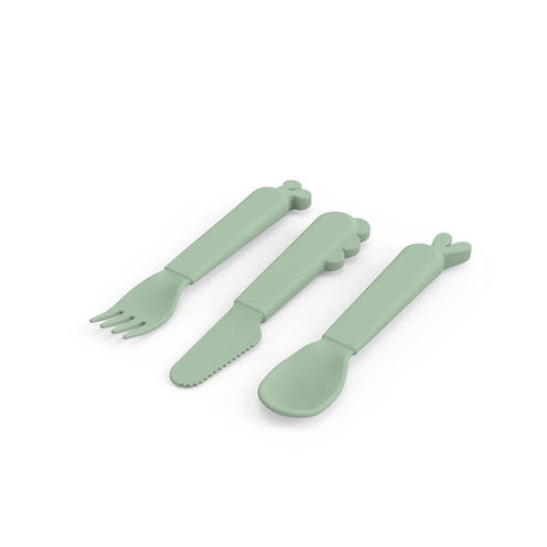 Set de 3 Couverts Kiddish DEER FRIENDS Vert - DONE BY DEER