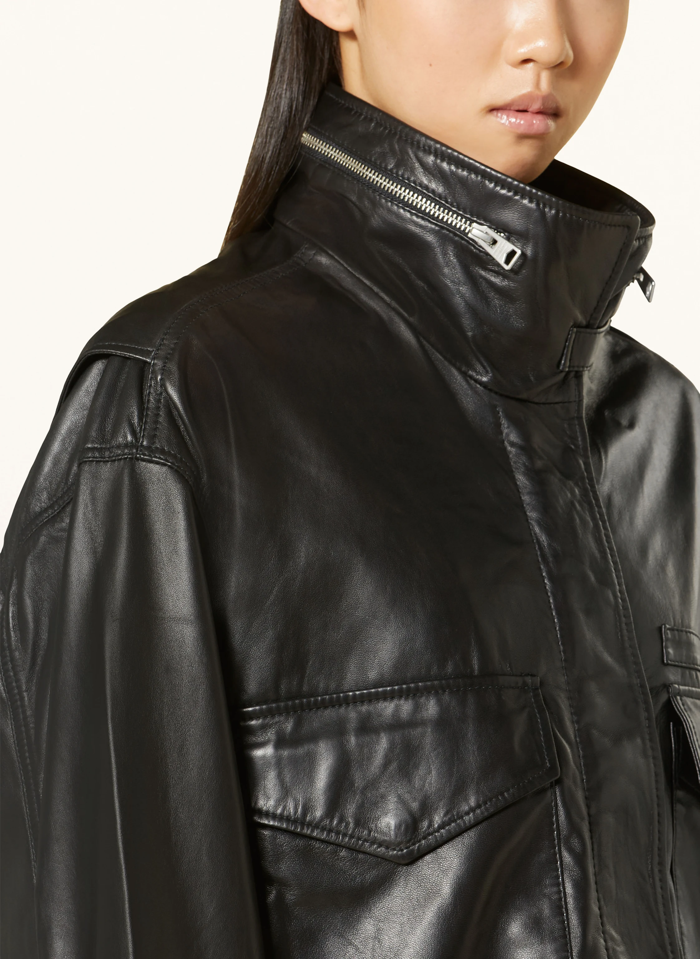 ALLSAINTS Lederjacke CLAY