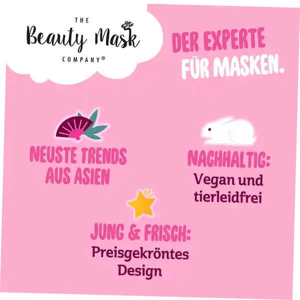 Bubble Tuchmaske Tiefenreinigung mit Aktivkohle