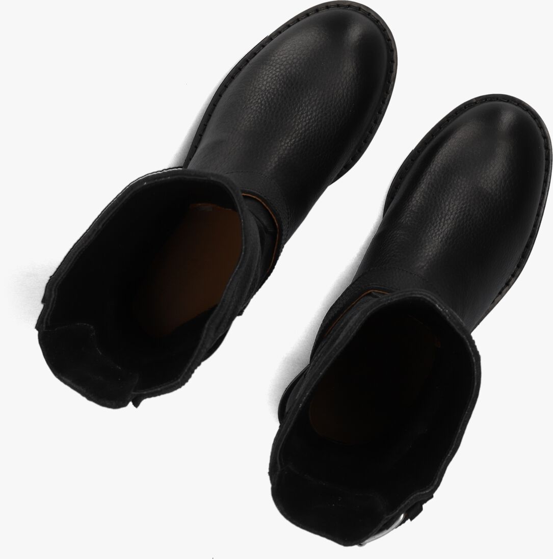 zwarte shabbies biker boots alyd mia