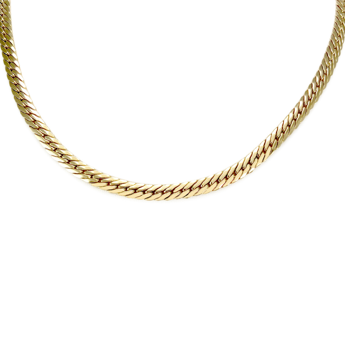 Collier d'occasion or 750 jaune maille anglaise 45 cm