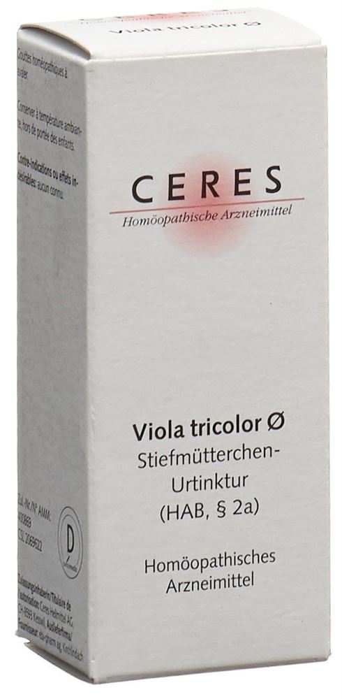CERES Viola tricolor<br>20 ml, Flasche, Urtinktur