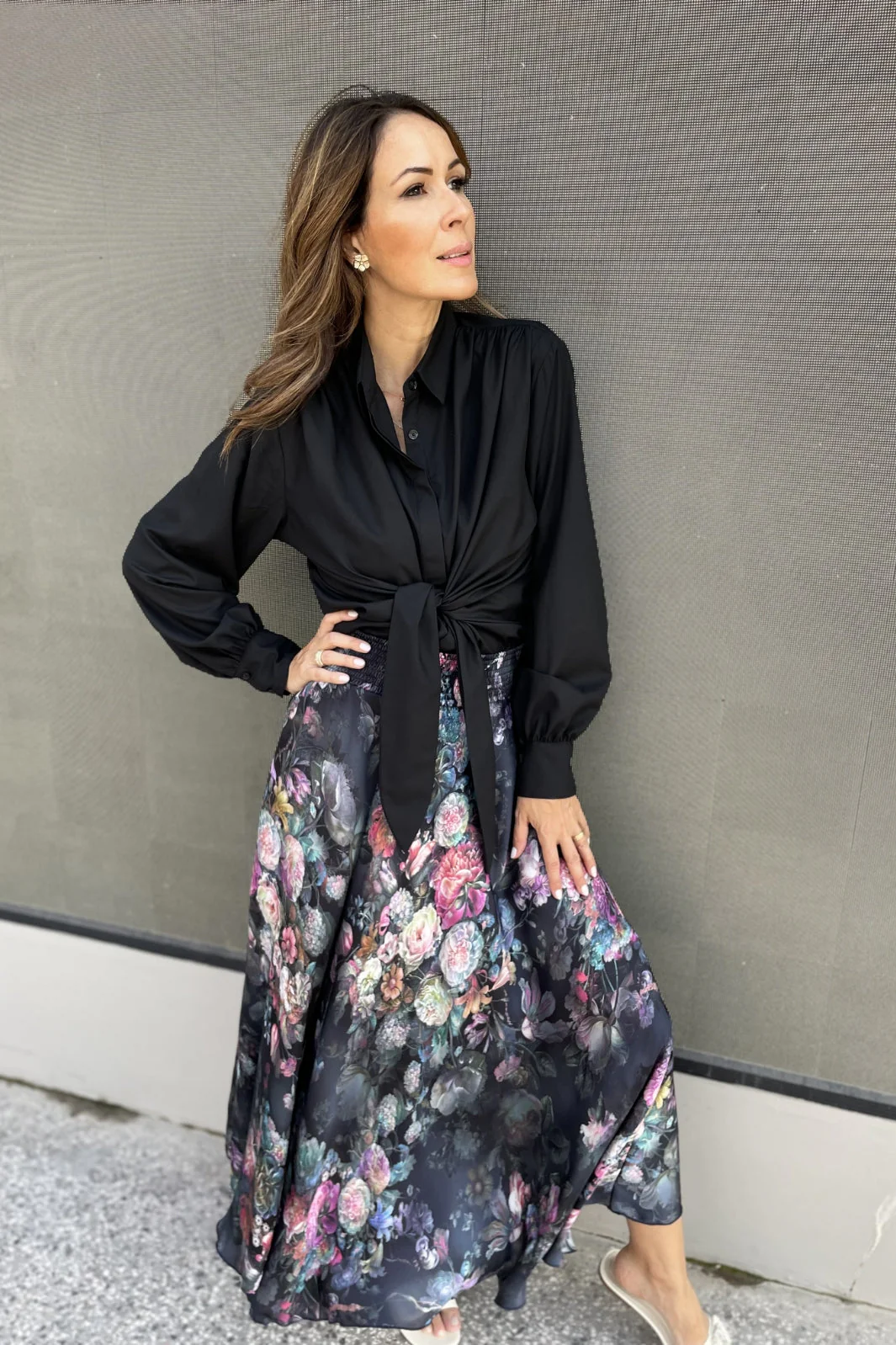 Karmamia Lee Shirt black cotton