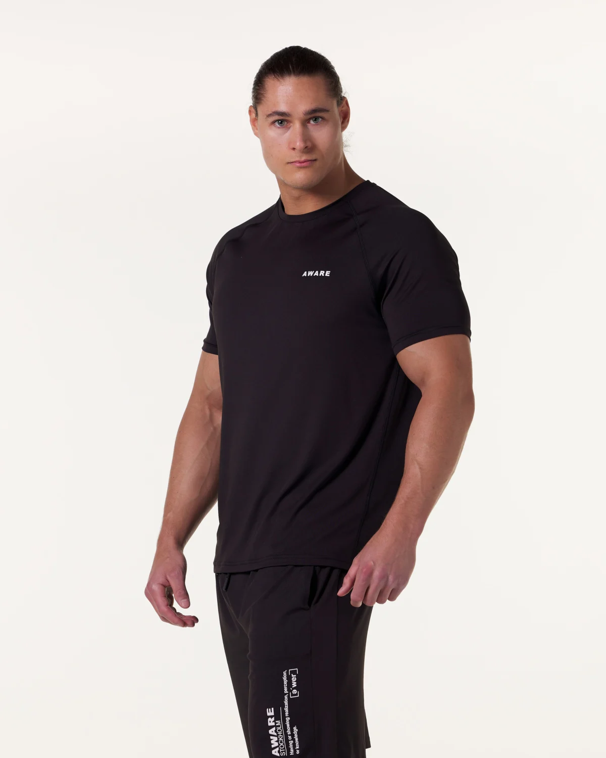 AWARE Performance Tee Black