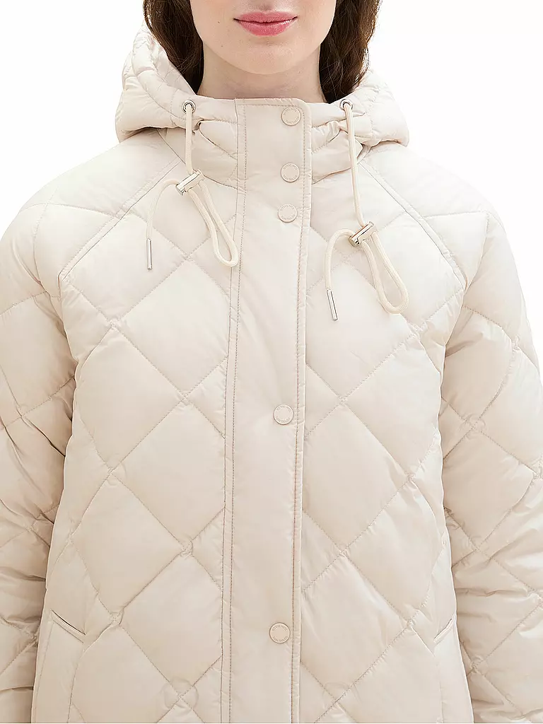TOM TAILOR Steppmantel beige
