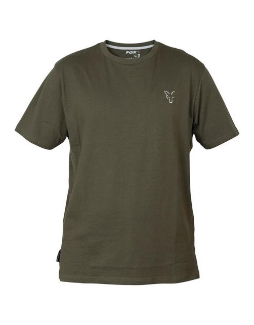 Fox Collection Green \/ Silver T-Shirt - Vesten & truien - Small