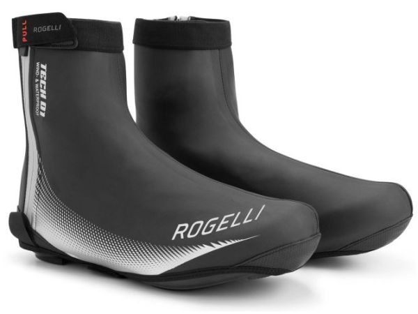 Rogelli Tech-01 Findrex Skoovertræk, Black