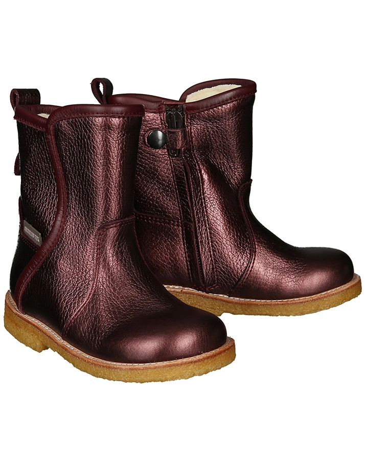 Winterstiefel TEX STOVLE gefüttert in bordeaux