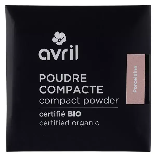 Pó compacto Avril Teint Organic Porcelain 11g